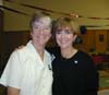 Kay (Rowe) Weaver, Carol (Borghini) Hortin