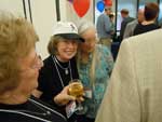 Jean with classmates at Campbell High '61 Reunion, October, 2011